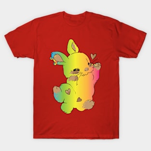 rainbow bunny T-Shirt